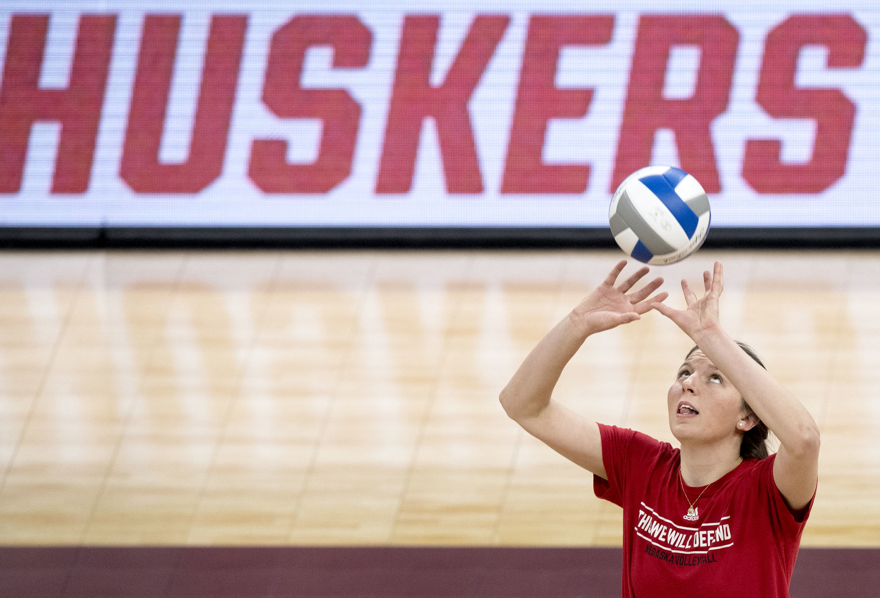 NU Volleyball Practice and Press Conference, 12.12